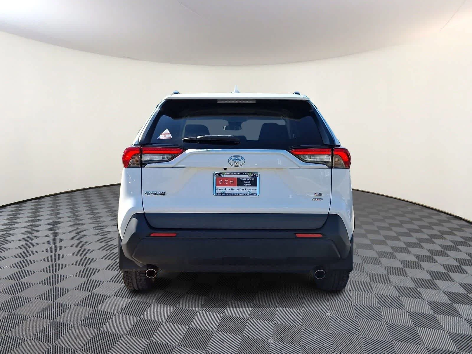 Certified Used 2021 Super White Toyota LE image 6