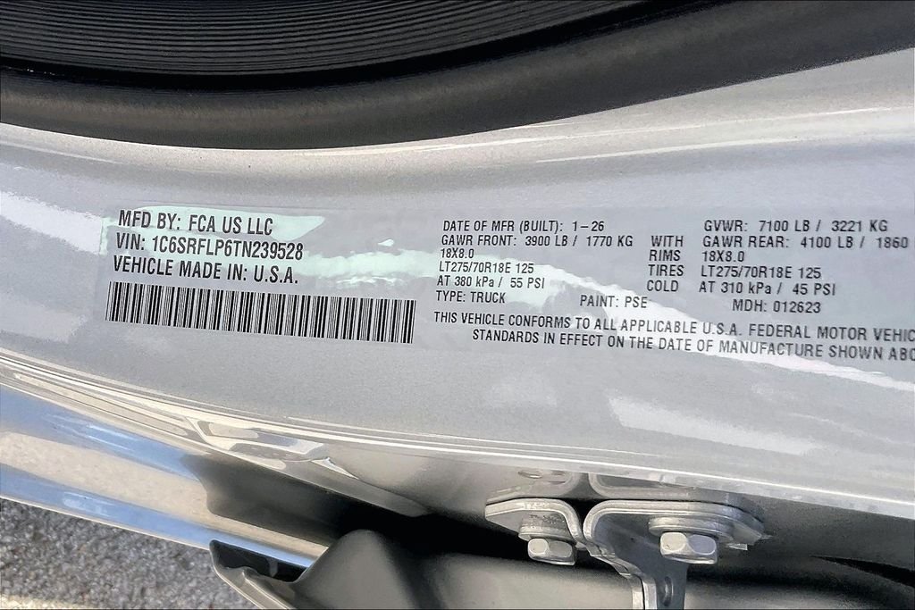 New 2026 Ram 1500 Rebel 4D Crew Cab