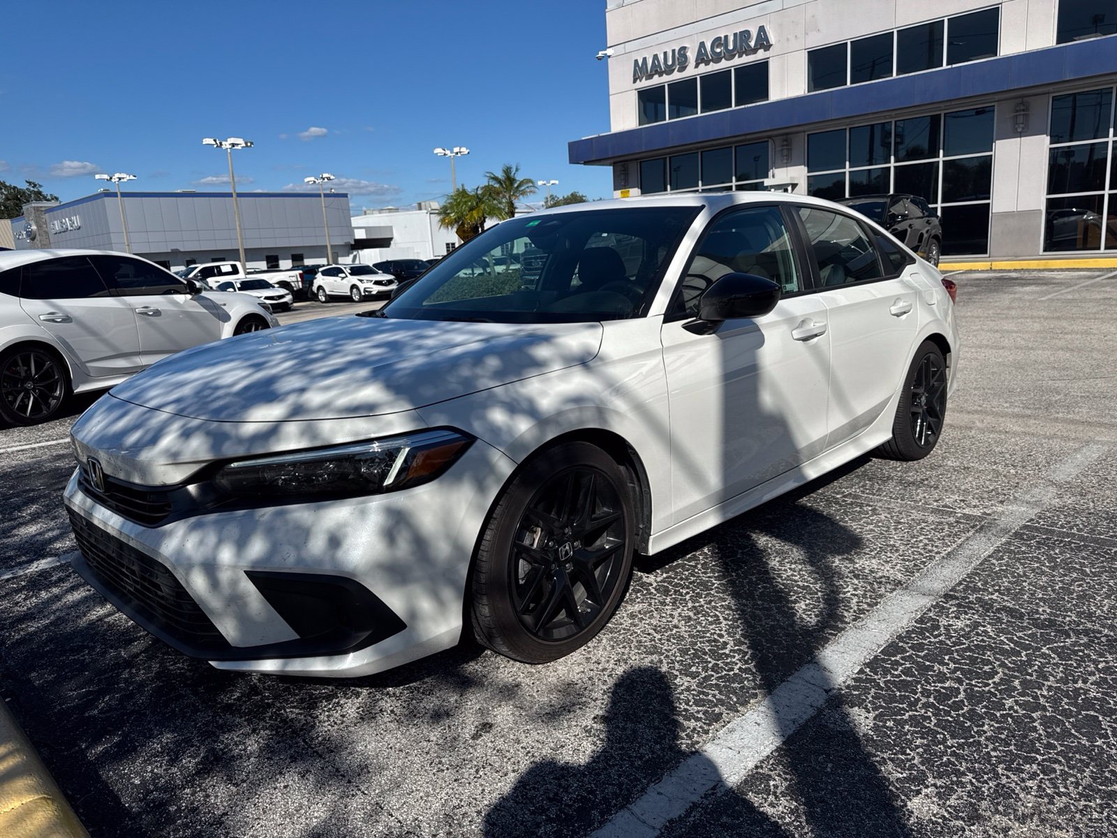 Used 2024 White Honda Sport image 5