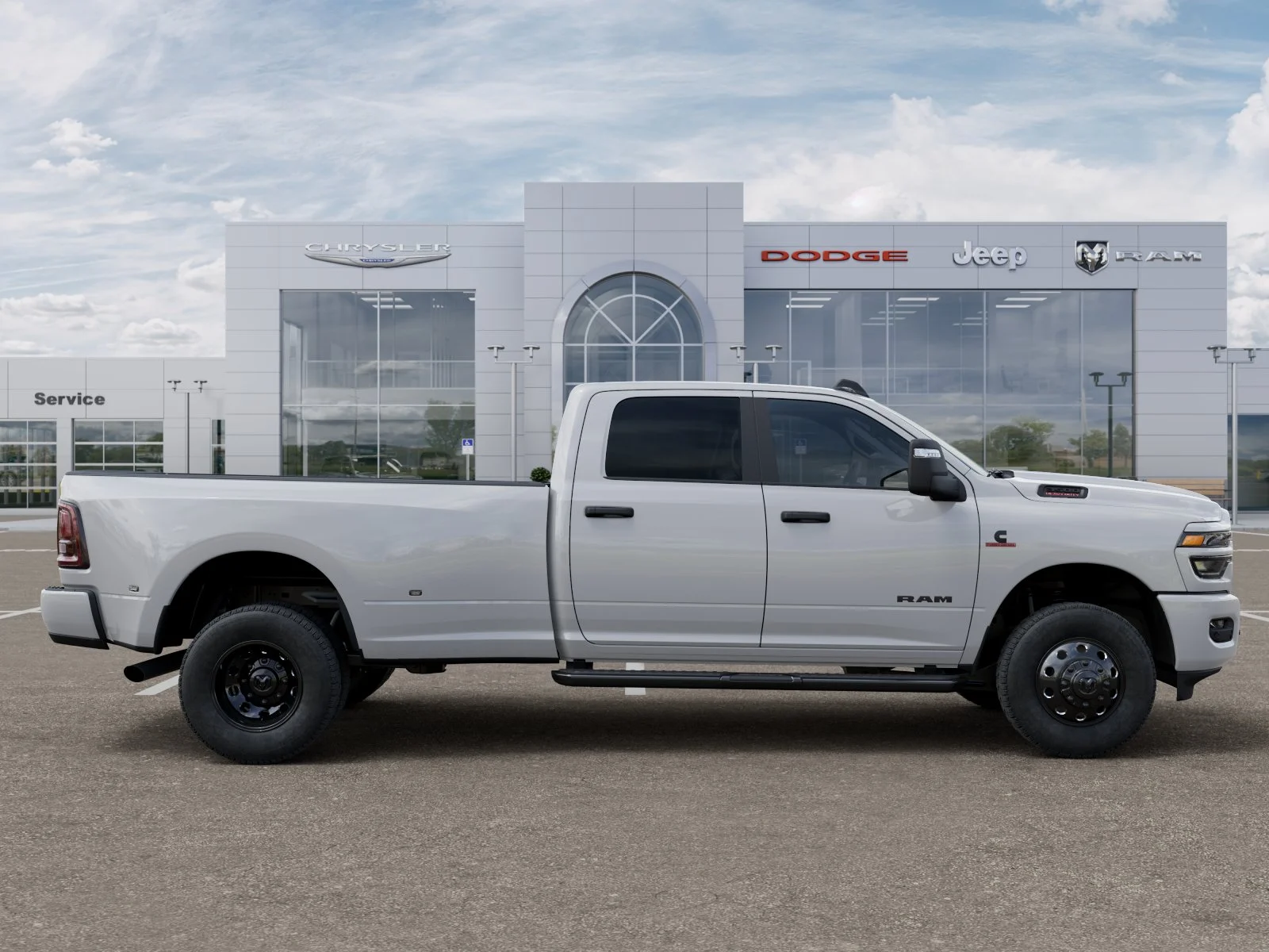 New 2026 Bright White Clear-Coat Exterior Paint RAM Big Horn image 21