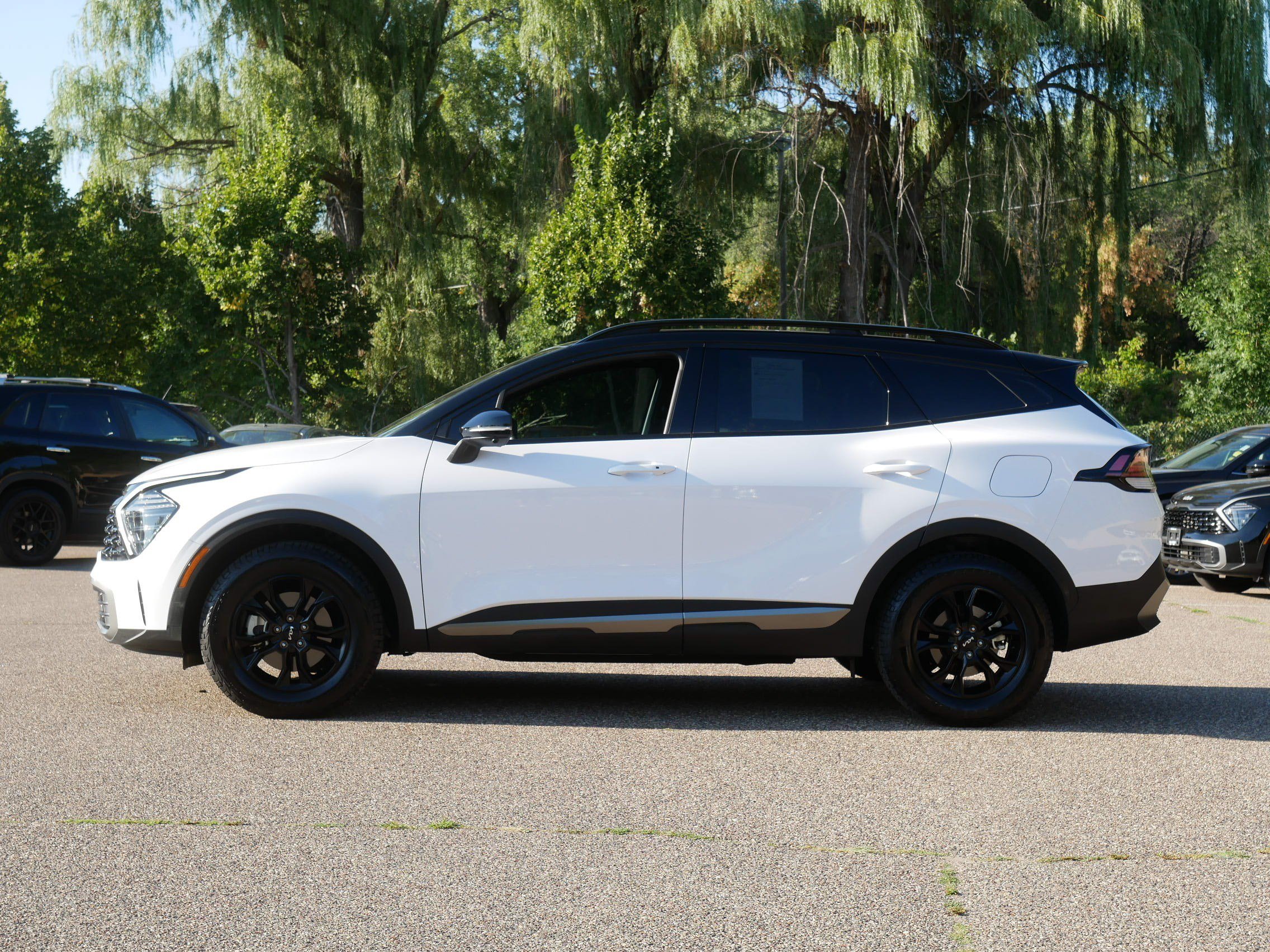 Certified Used 2024 Glacier White Pearl/Ebony Black Roof Kia X-Pro Prestige image 4