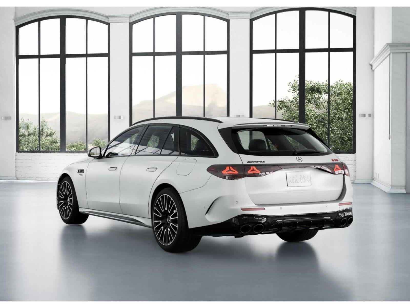 New 2026 MANUFAKTUR Moonlight White Magno Mercedes-Benz AMG® E 53 E 4MATIC+ Wagon image 27