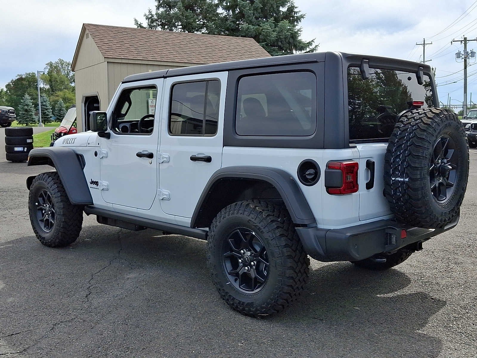 New 2026 Bright White Clear-Coat Exterior Paint Jeep Willys image 4