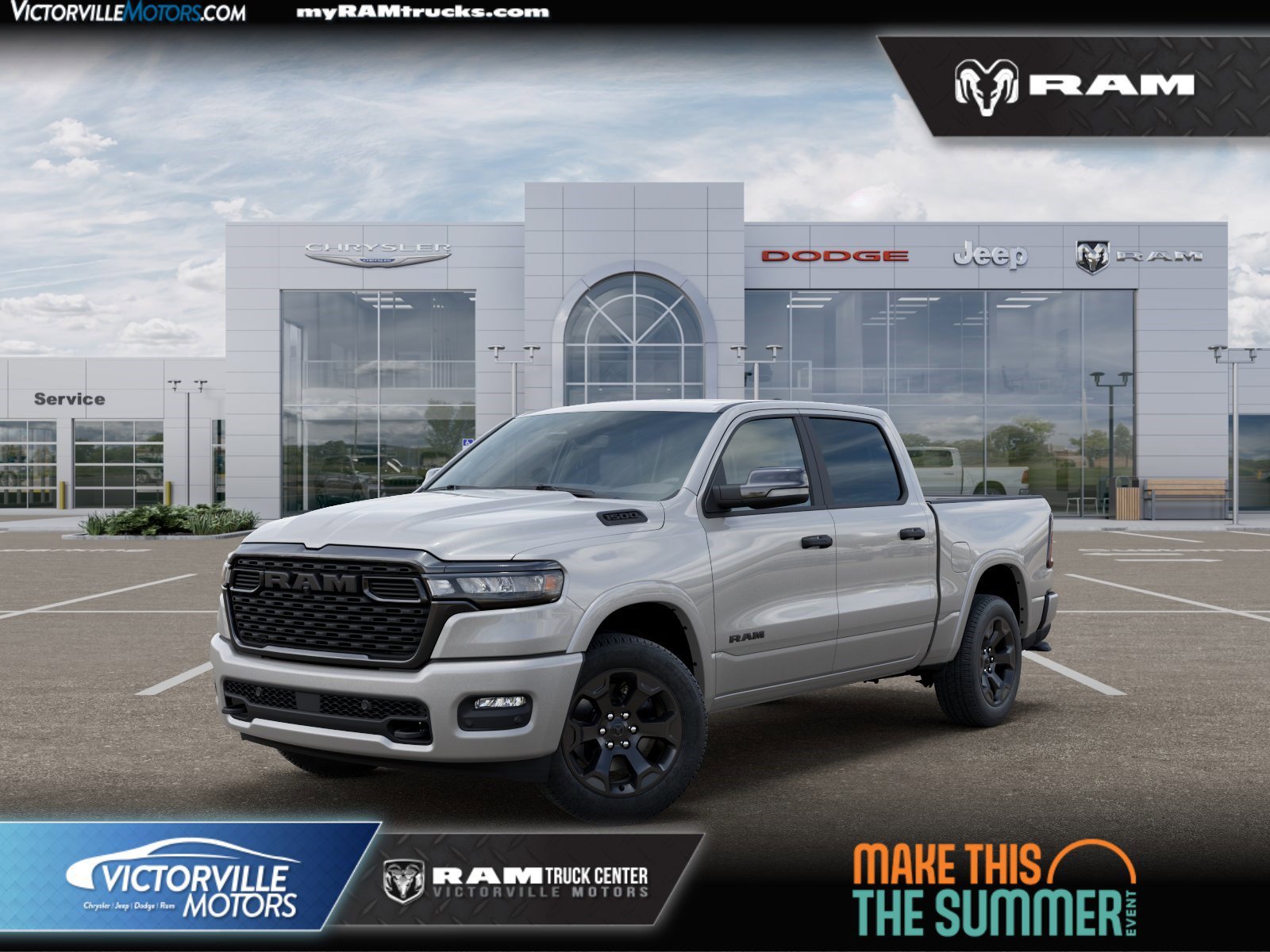 New 2026 Silver Zynith Exterior Paint RAM Big Horn/Lone Star image 1