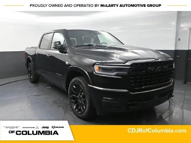 New 2026 Diamond Black Crystal Pearl-Coat Exterior Paint RAM Limited image 1