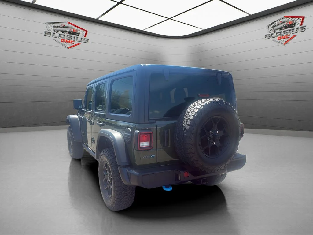 Used 2024 Green Jeep Willys 4xe image 3