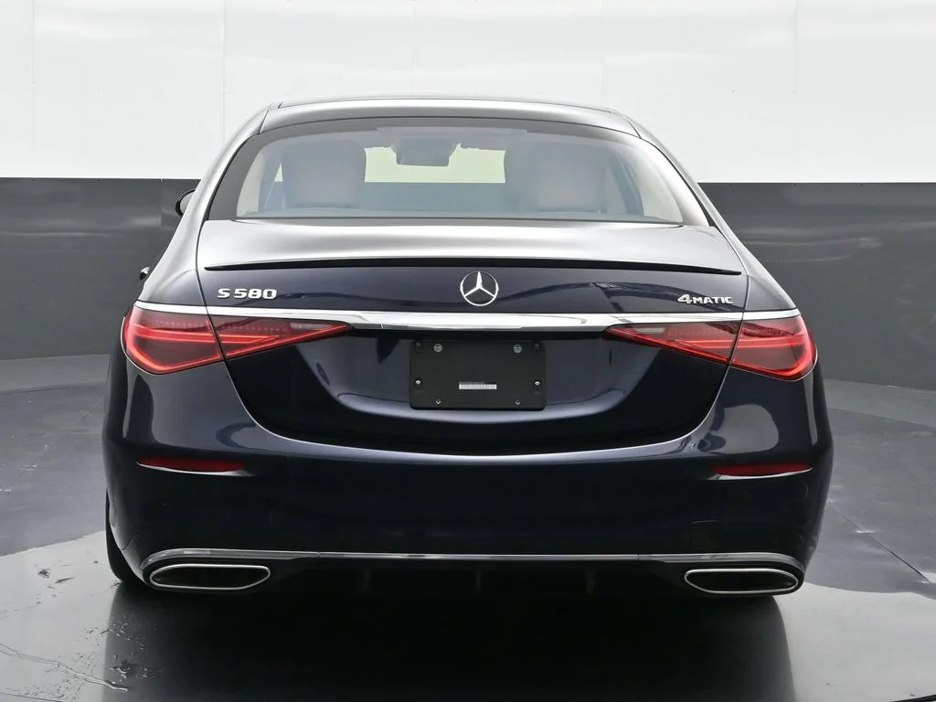 Used 2025 Blue Mercedes-Benz S 580 image 16