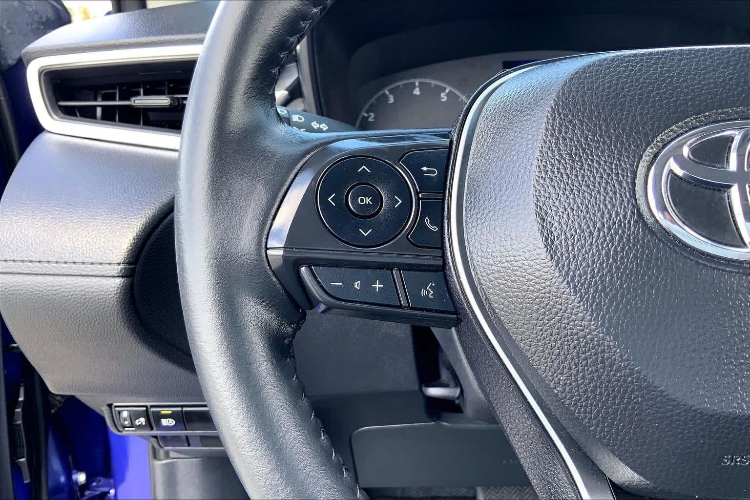 Certified Used 2024 Blue Crush Metallic Toyota LE image 23