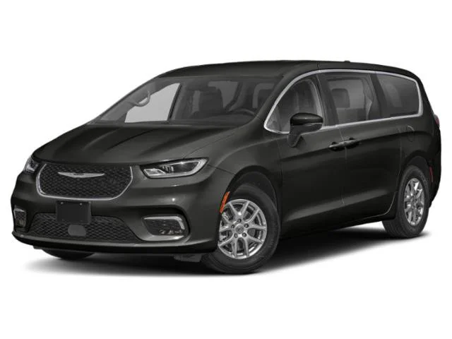 Used 2023 Brilliant Black Crystal Pearlcoat Chrysler Limited image 1