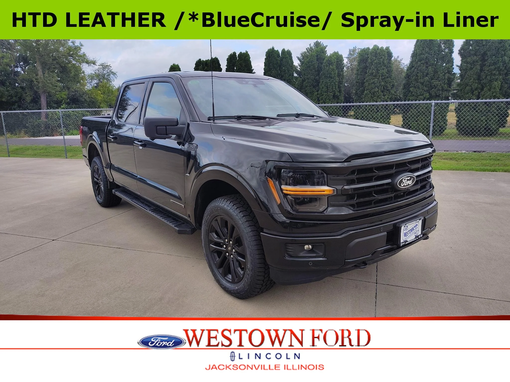 Used 2024 Agate Black Metallic Ford XLT image 1