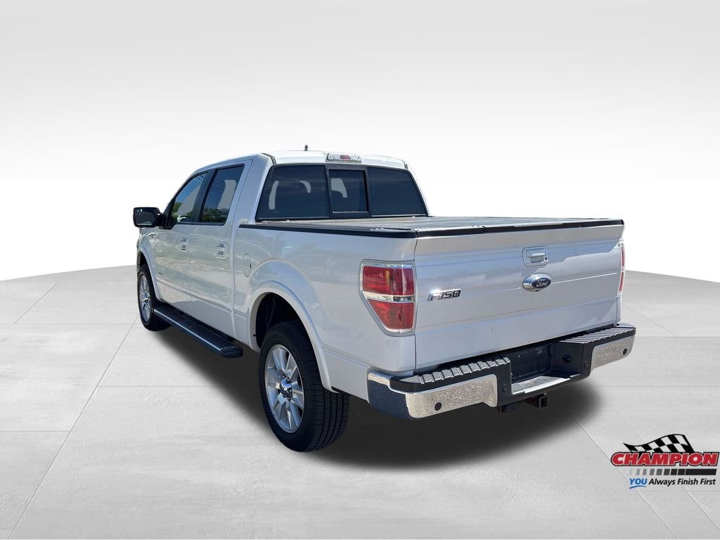 Used 2013 White Ford Lariat image 4