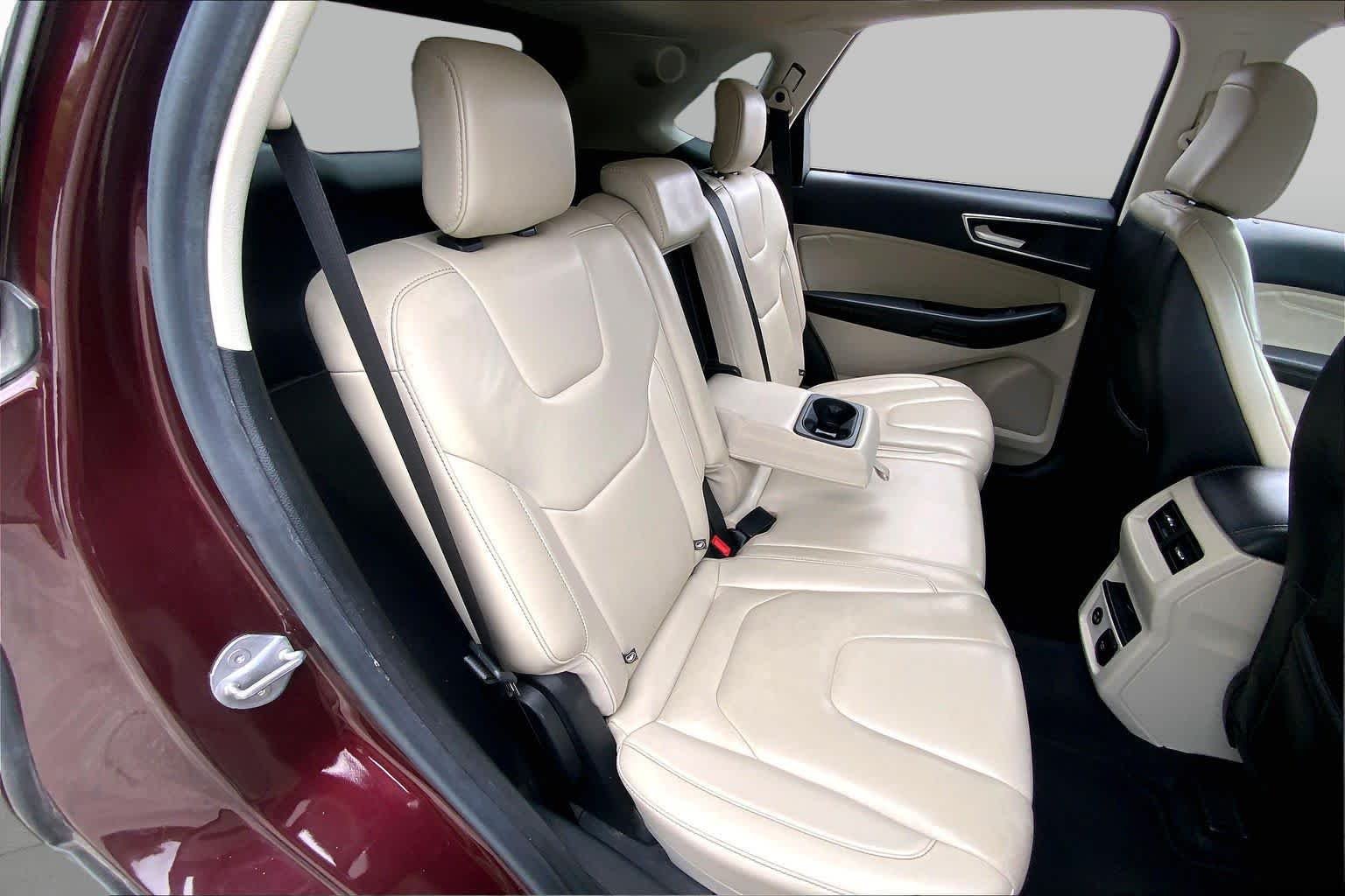 Used 2021 Burgundy Velvet Metallic Tinted Clearcoat Ford Titanium image 20