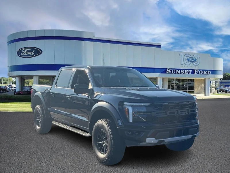 Used 2026 Antimatter Blue Metallic Ford Raptor image 1