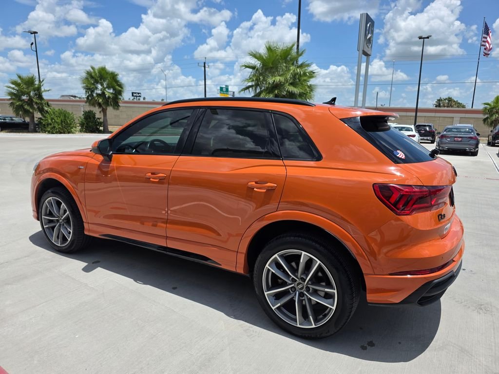 Used 2024 Orange Audi Premium Plus image 4