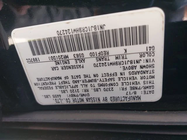 Used 2017 Black Nissan SL image 33