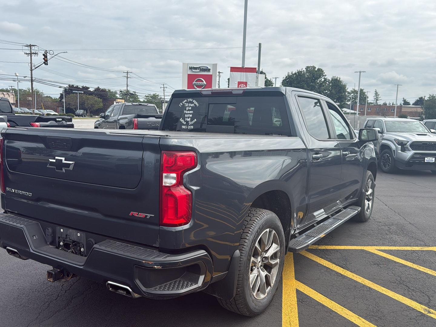 Used 2021 Shadow Gray Metallic Chevrolet RST image 3