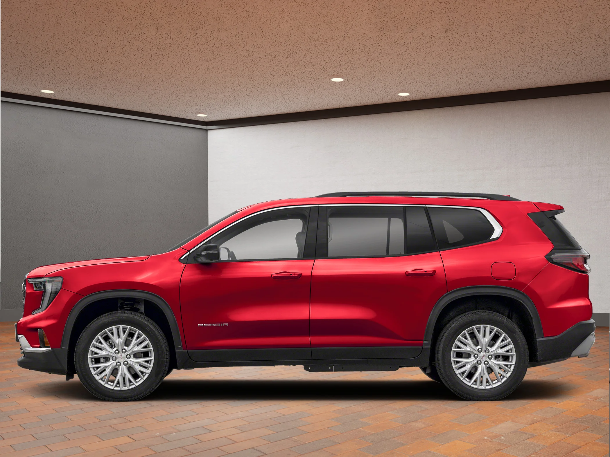 New 2026 Red GMC AWD Elevation image 3