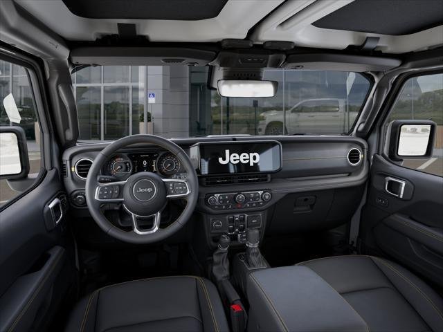 New 2026 Bright White Clear-Coat Exterior Paint Jeep Sahara image 92