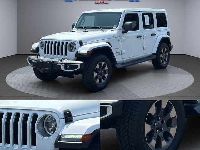 Used 2018 White Jeep Sahara 4x4 image 11