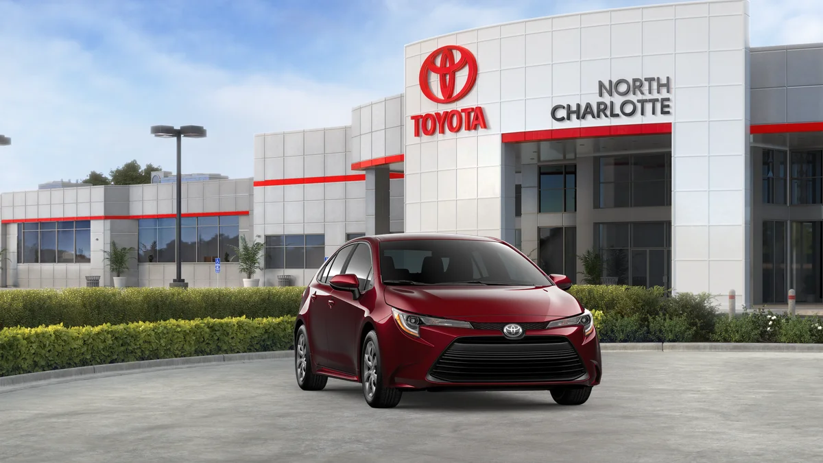 New 2026 Ruby Flare Pearl Toyota LE image 38