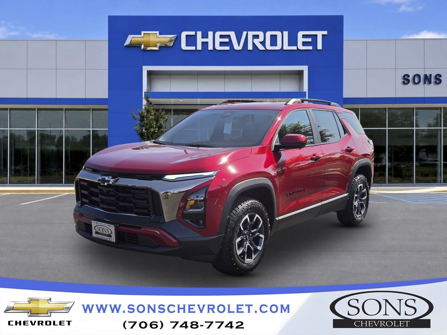 New 2027 Radiant Red Tintcoat Chevrolet ACTIV image 1