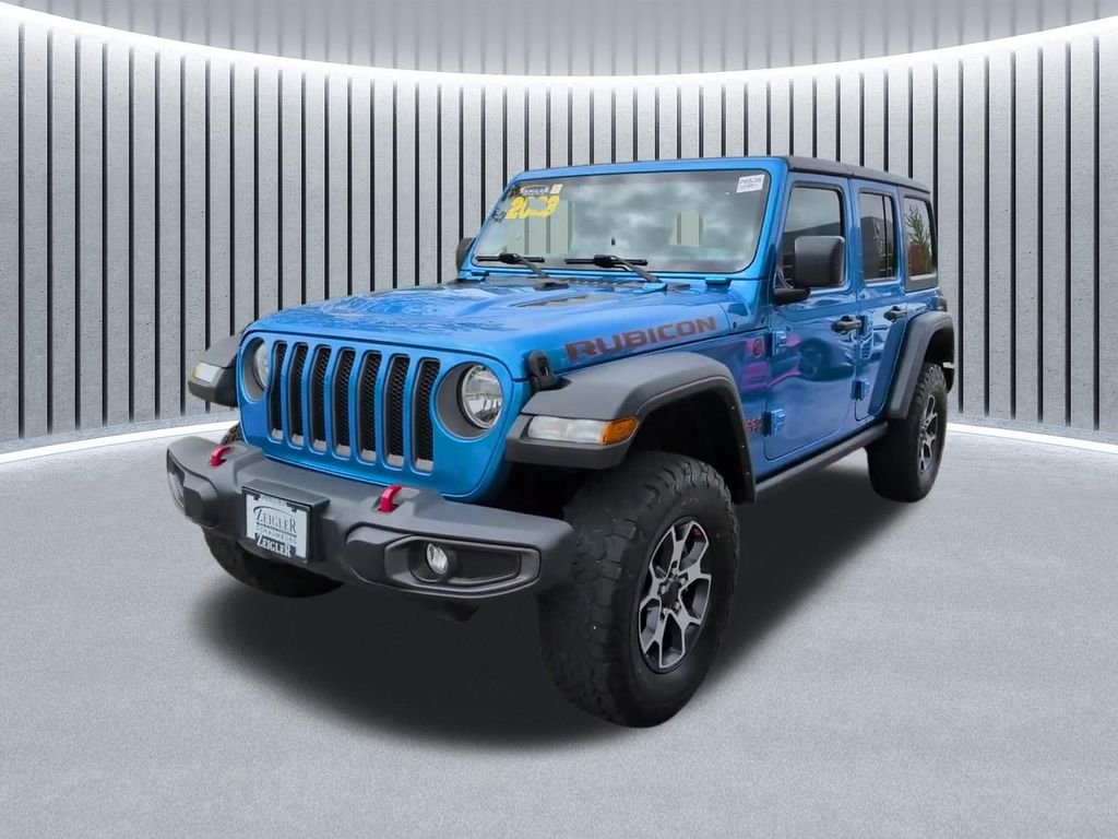 Used 2023 Blue Jeep Rubicon image 18