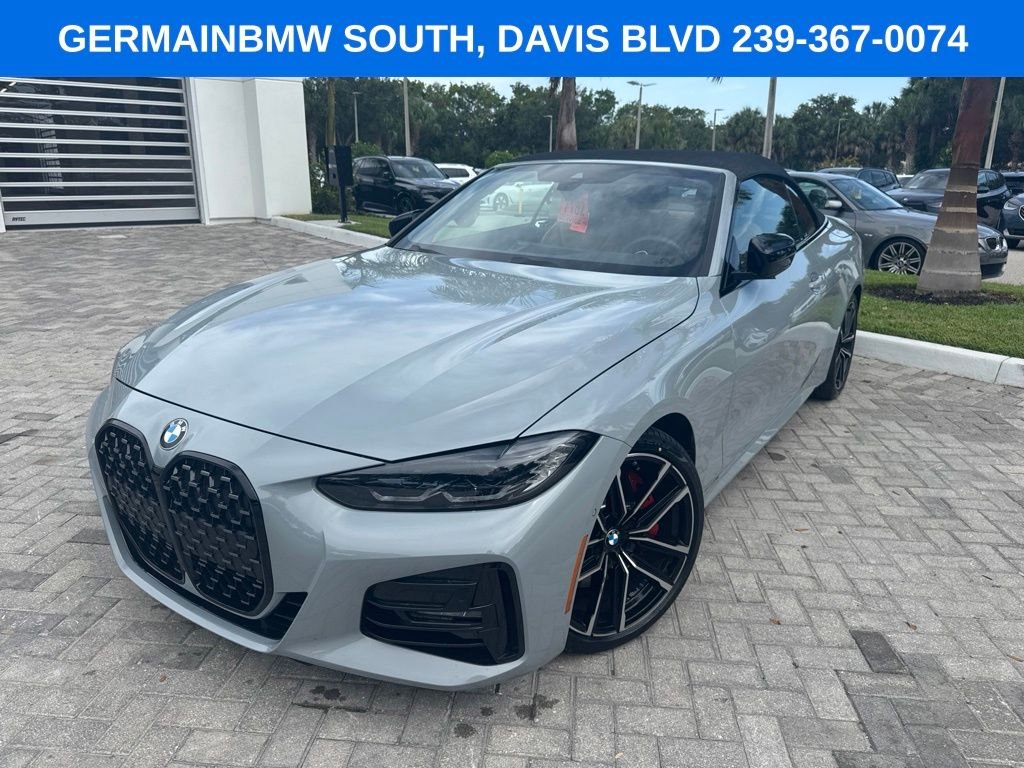 Certified Used 2024 Gray Metallic BMW 430i image 1