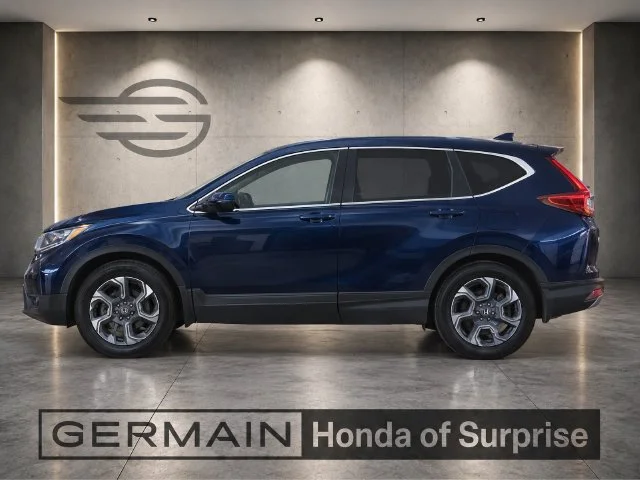 Used 2018 Obsidian Blue Pearl Honda EX image 7