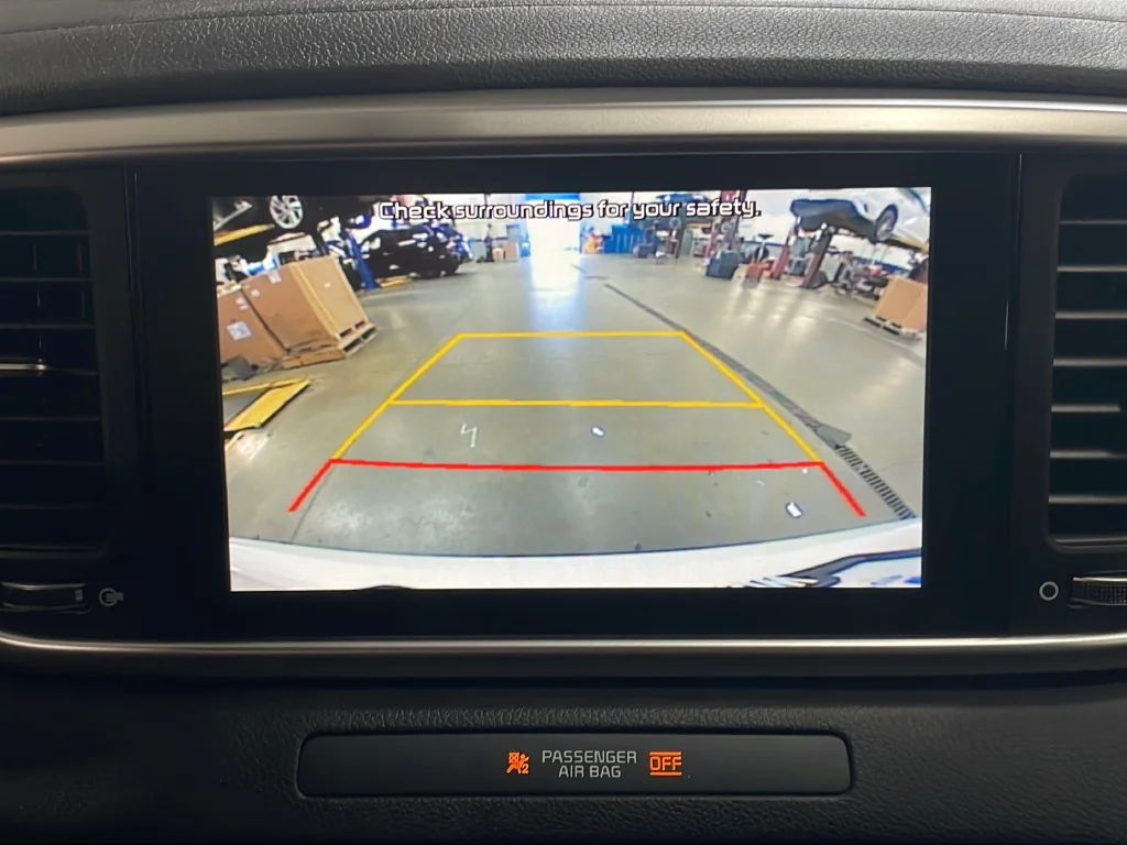 Certified Used 2022 White Kia LX image 9