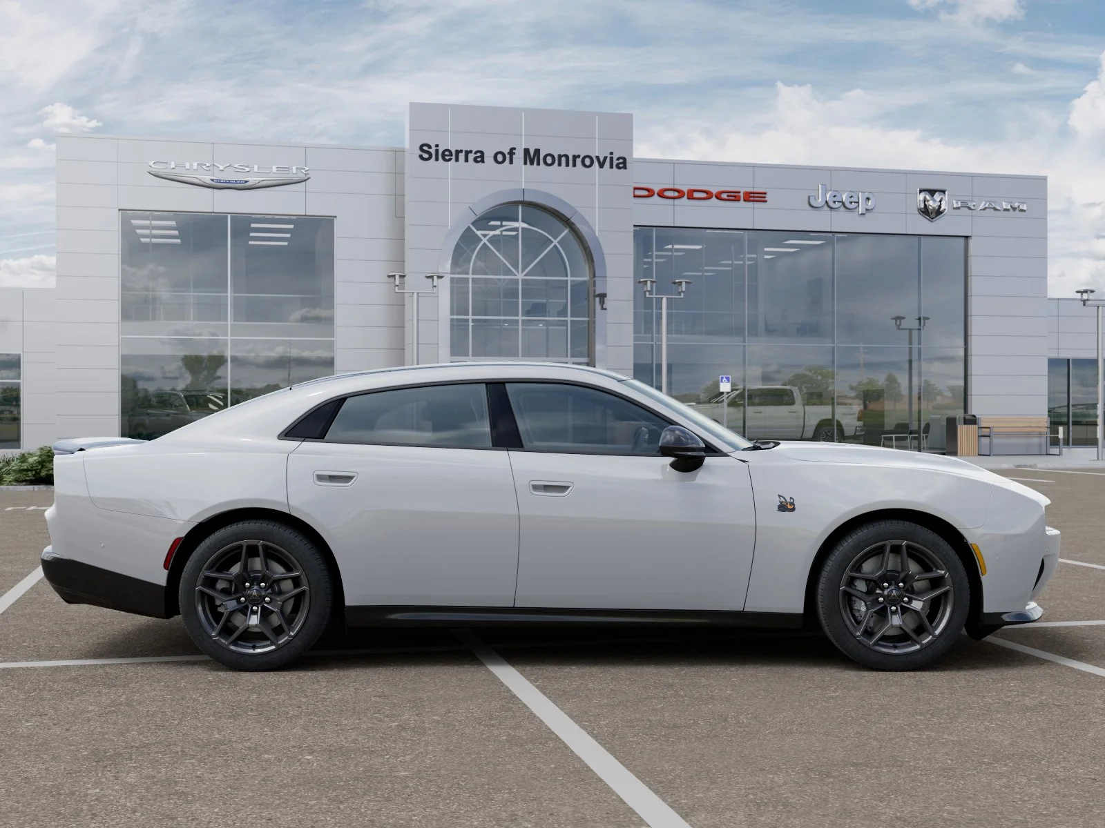 New 2026 White Knuckle Exterior Paint Dodge Scat Pack Plus image 47