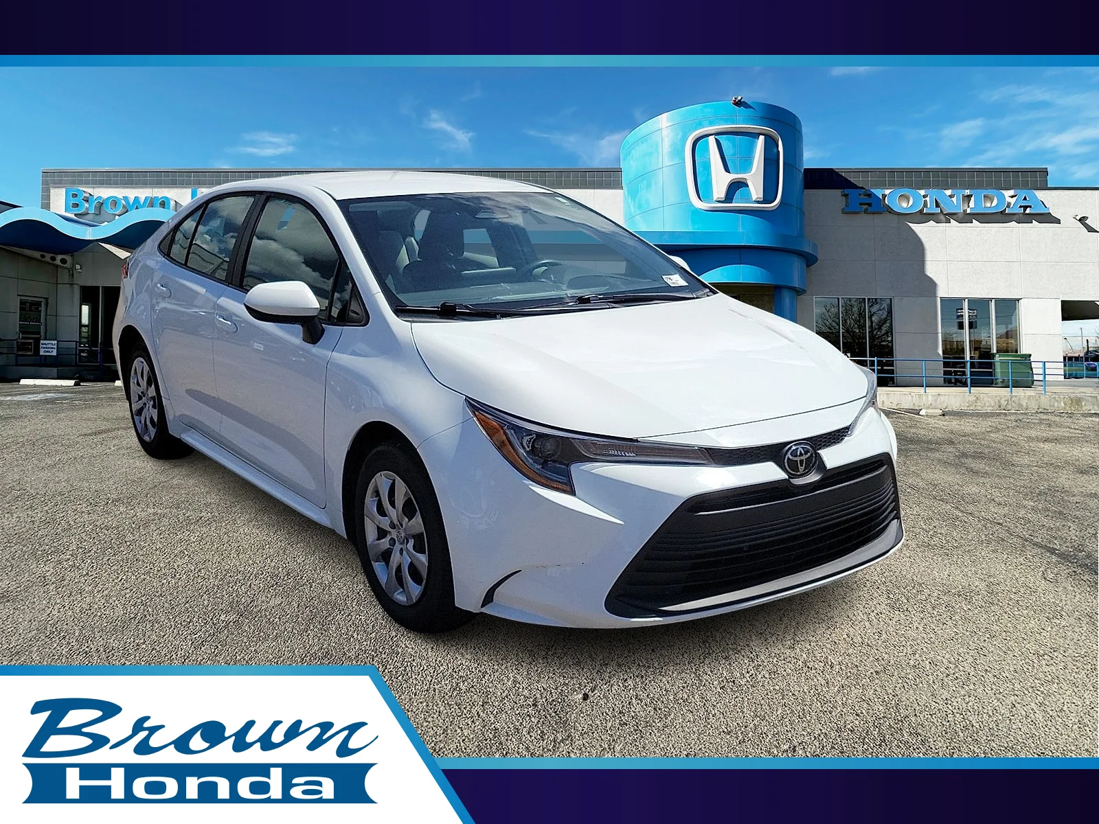 Certified Used 2024 Ice Toyota LE image 1