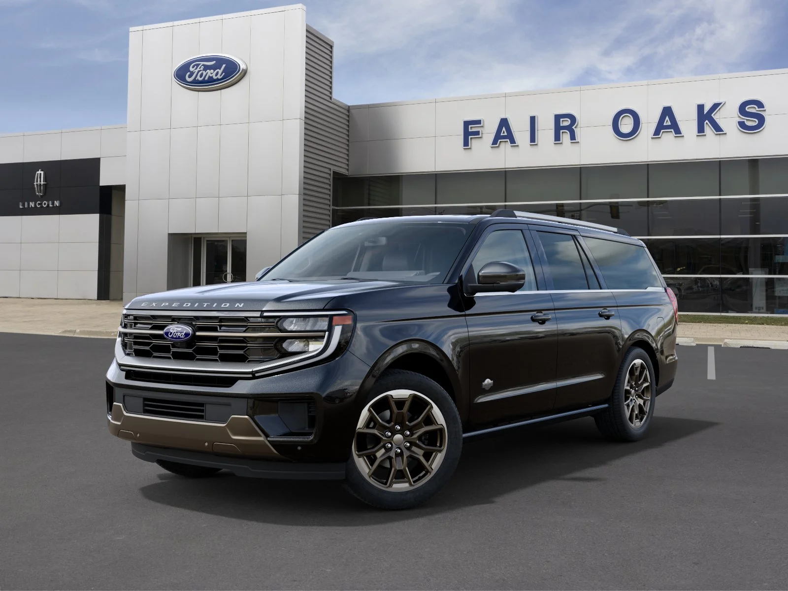 New 2027 Agate Black Metallic Ford King Ranch image 2