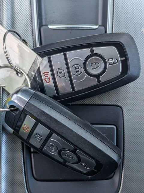 Used 2024 Blue Ford Titanium image 33