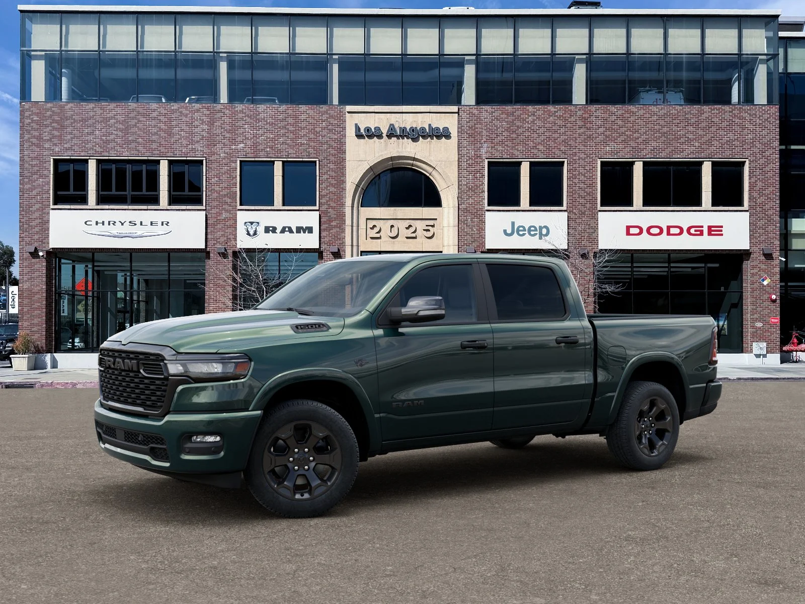 New 2027 Serrano-Green Metallic Exterior Paint RAM Big Horn/Lone Star image 28
