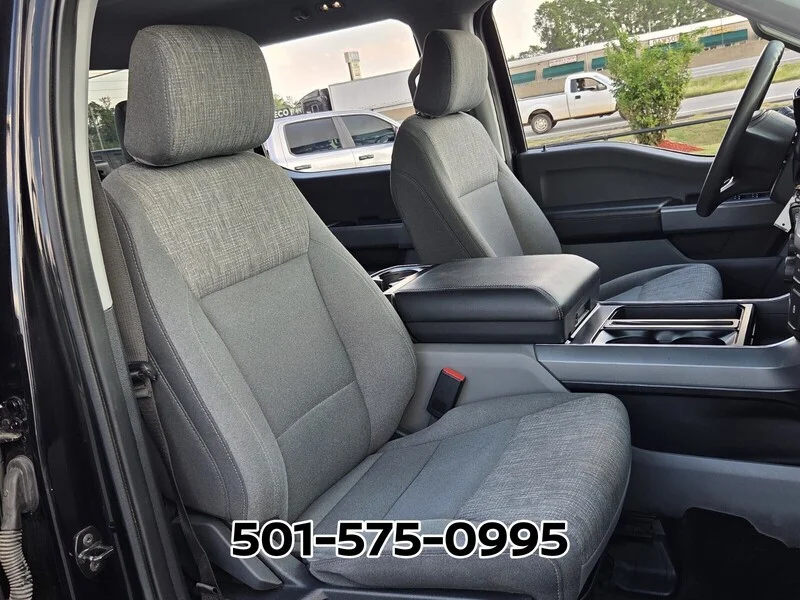 Used 2022 Agate Black Metallic FORD XLT 4WD SUPERCREW 5.5