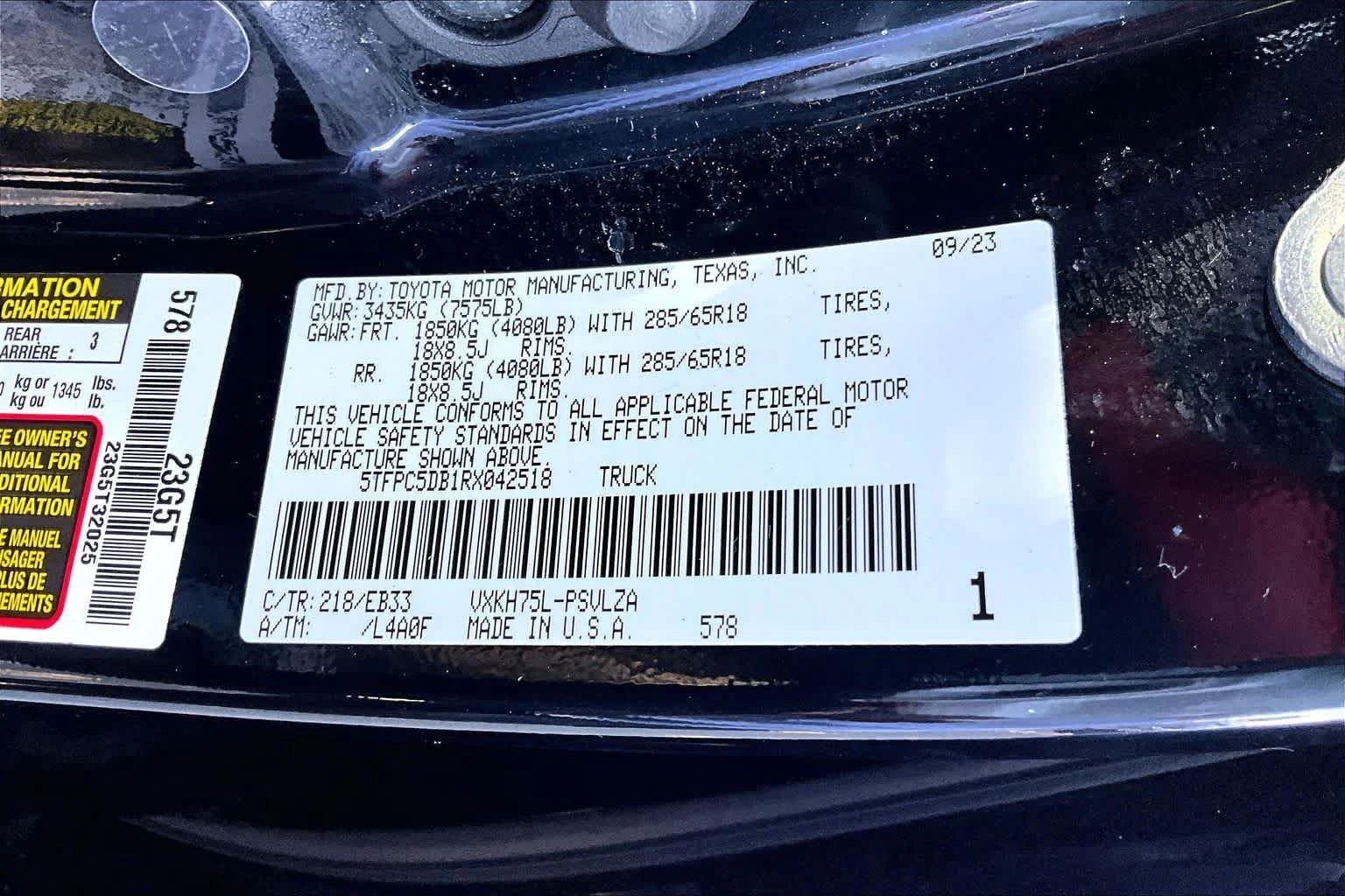 Used 2024 Midnight Black Metallic Toyota TRD Pro Hybrid image 34