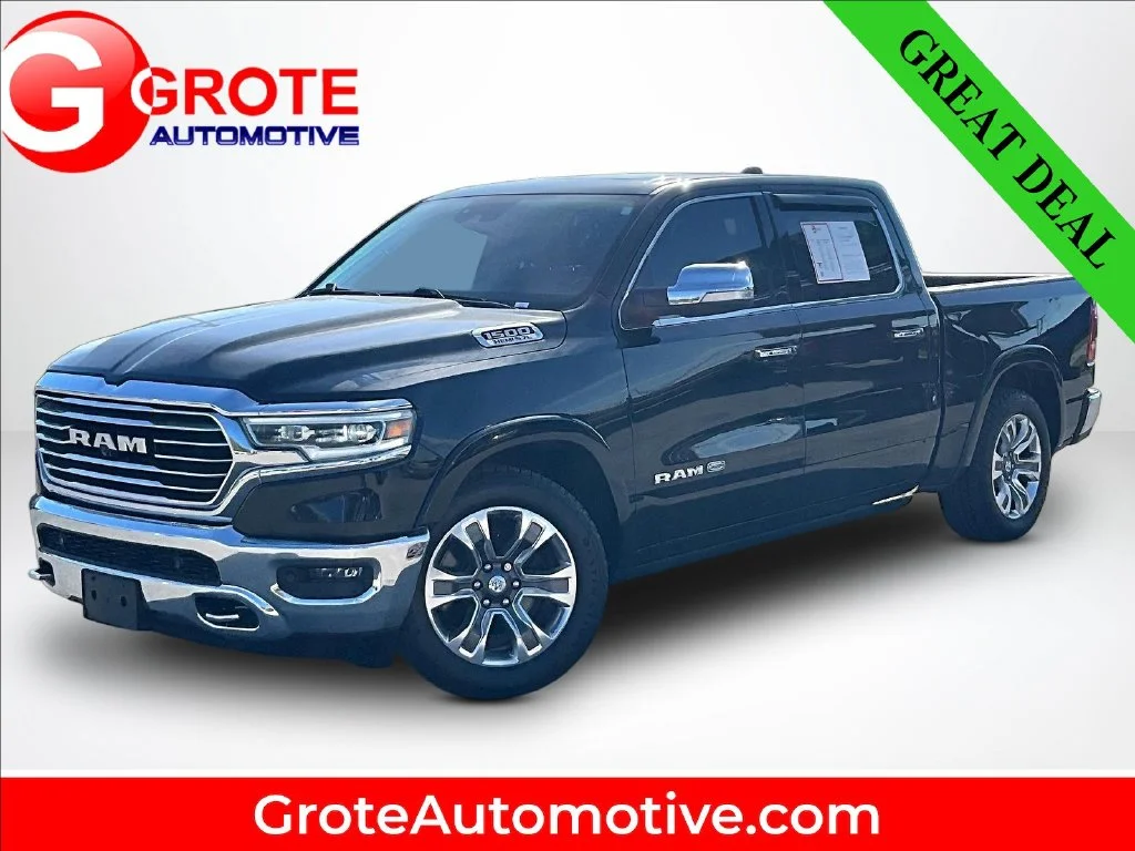 Used 2019 Black Ram Laramie Longhorn image 1