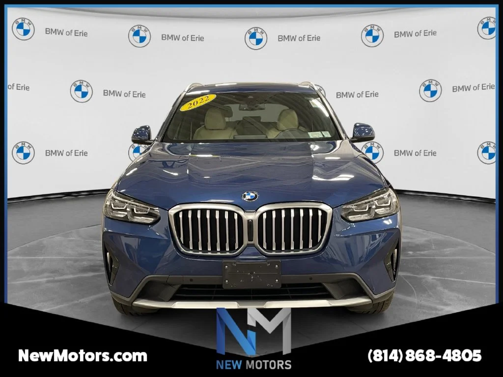 Used 2022 Blue Metallic BMW xDrive30i image 8