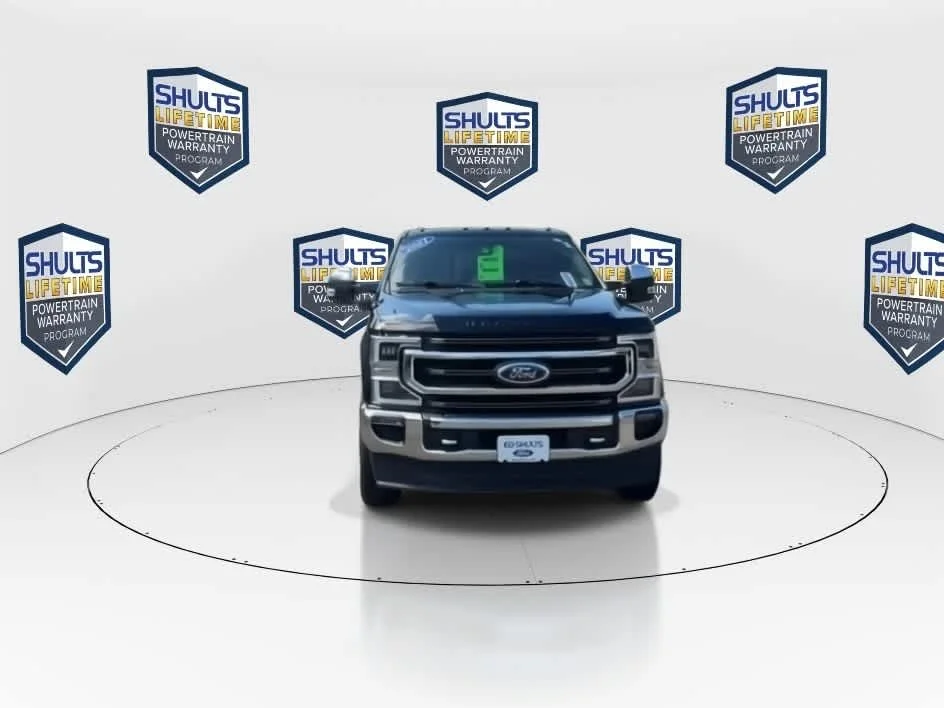 Used 2021 Antimatter Blue Metallic Ford King Ranch image 5
