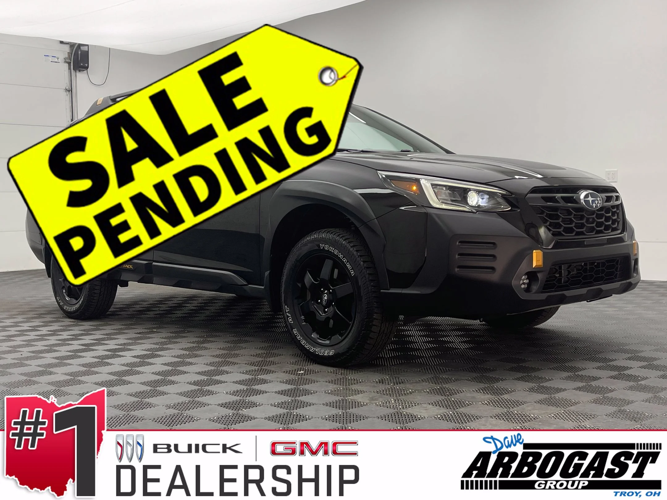 Used 2022 Crystal Black Silica Subaru Wilderness image 1