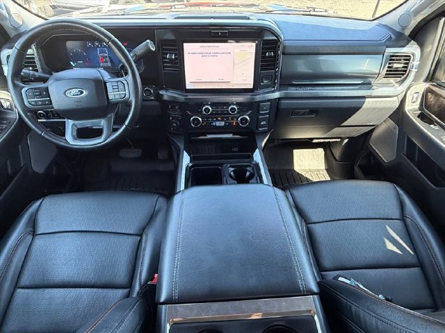 Certified Used 2025 Black Metallic Ford Lariat image 16
