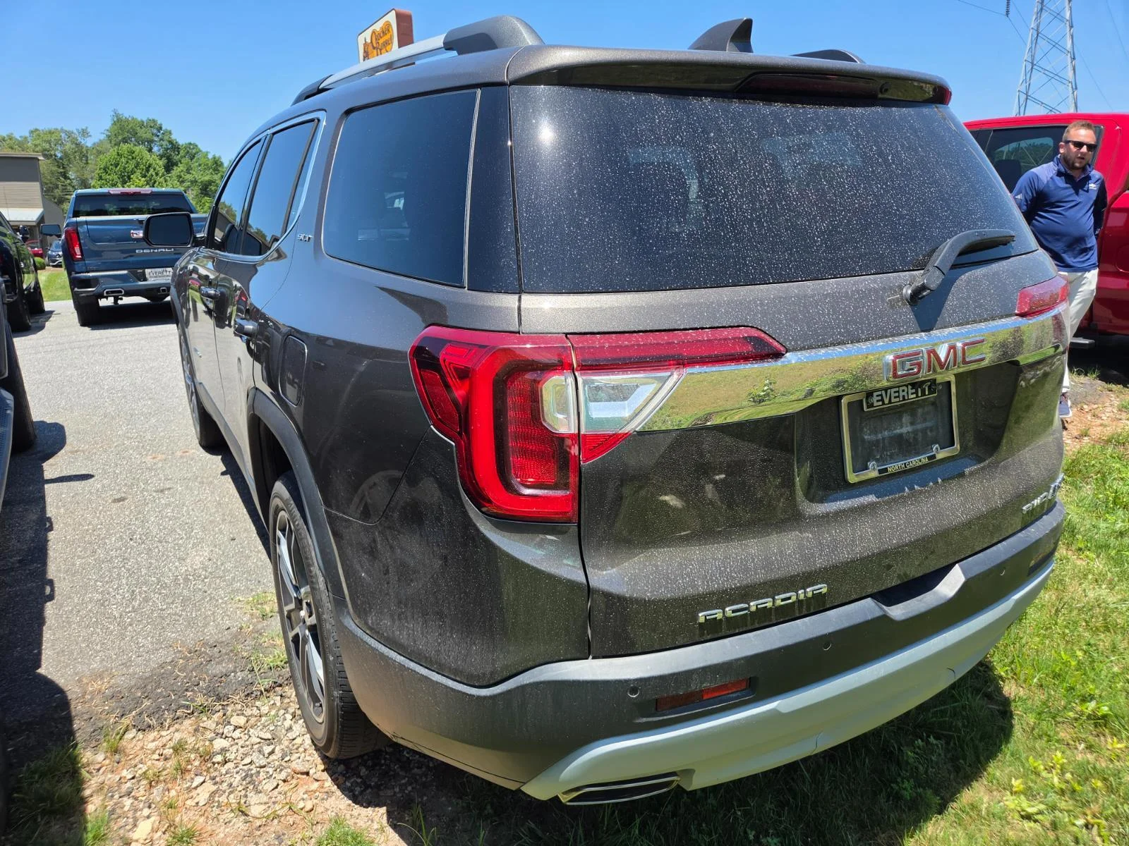 Used 2020 SMOKEY QUARTZ METALLIC GMC SLT image 7