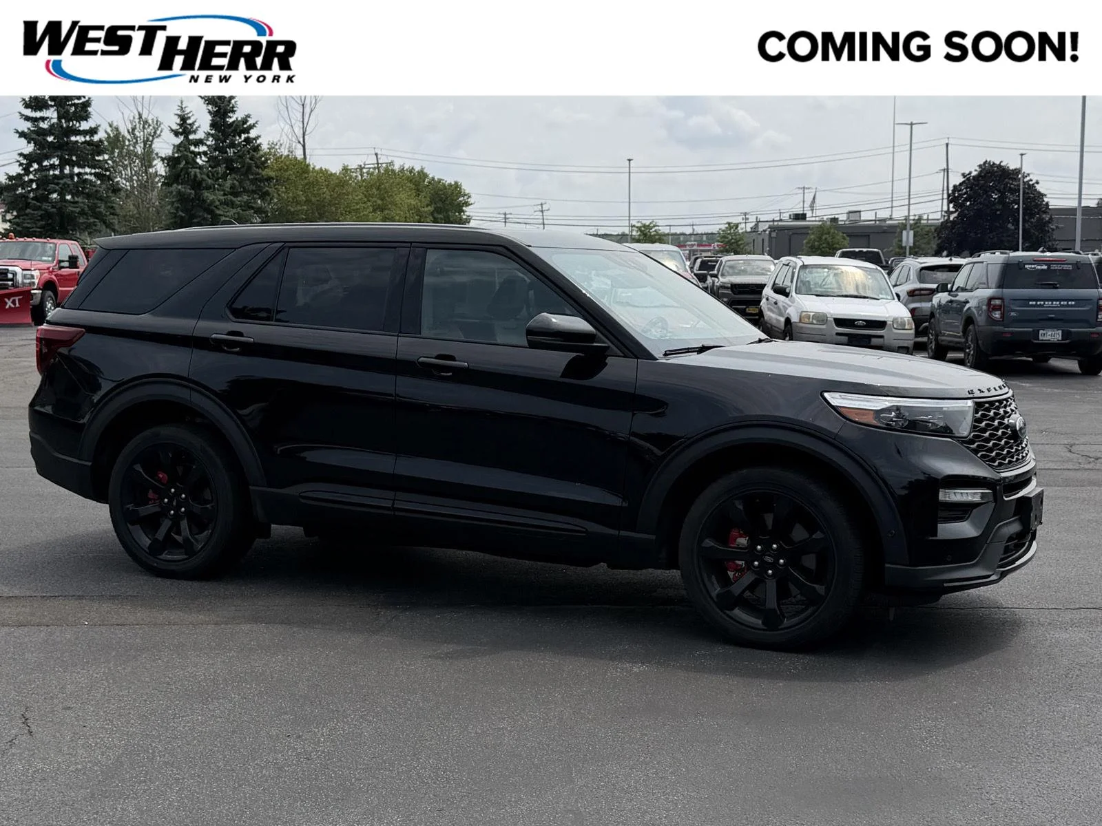 Used 2022 Agate Black Ford ST image 1