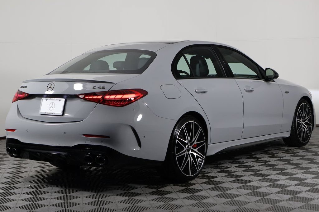 New 2026 MANUFAKTUR Alpine Grey Mercedes-Benz AMG® C 43 4MATIC® Sedan image 12