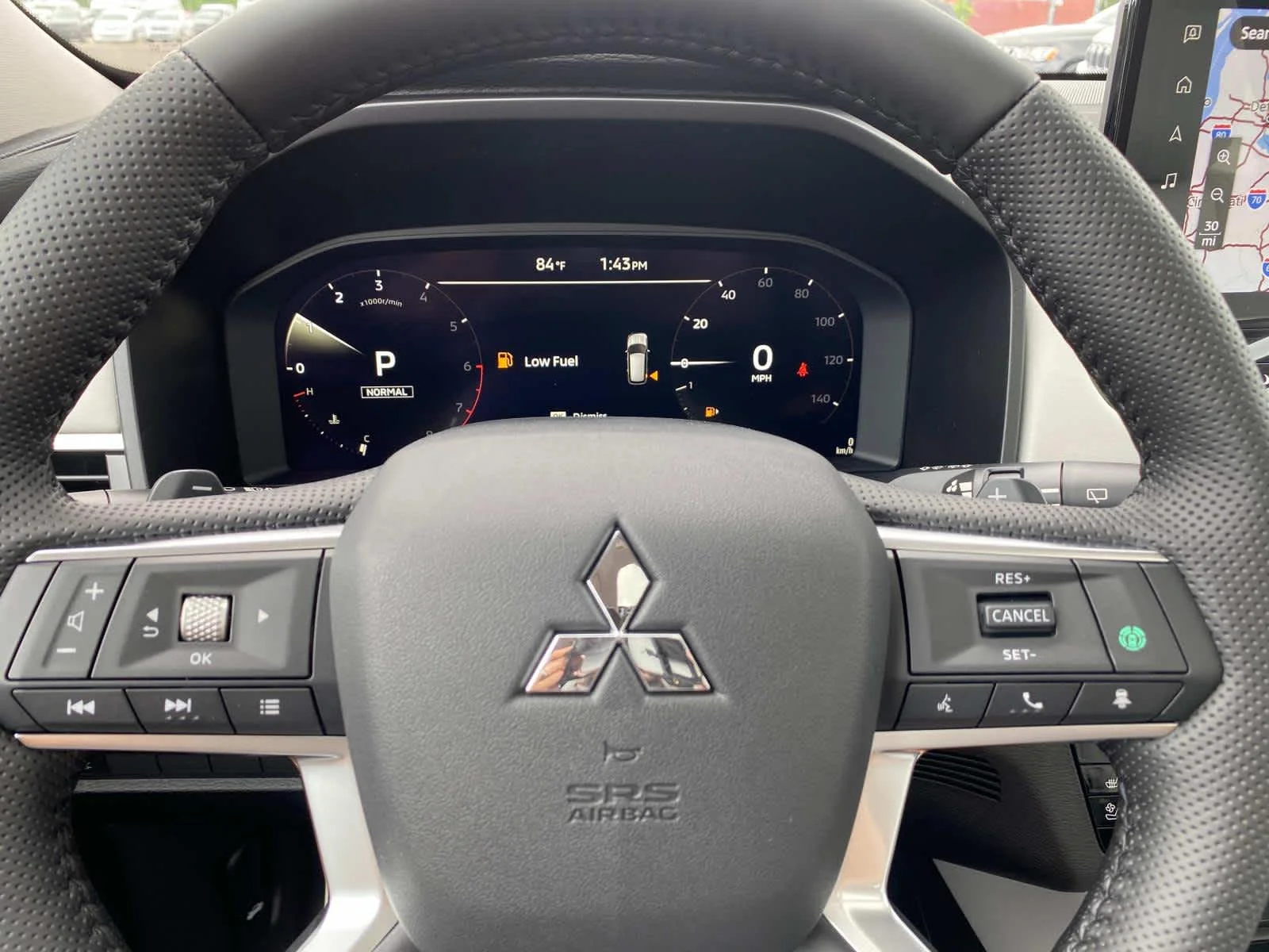 New 2025 Black Diamond/Alloy Silver Roof Mitsubishi Platinum Edition image 15