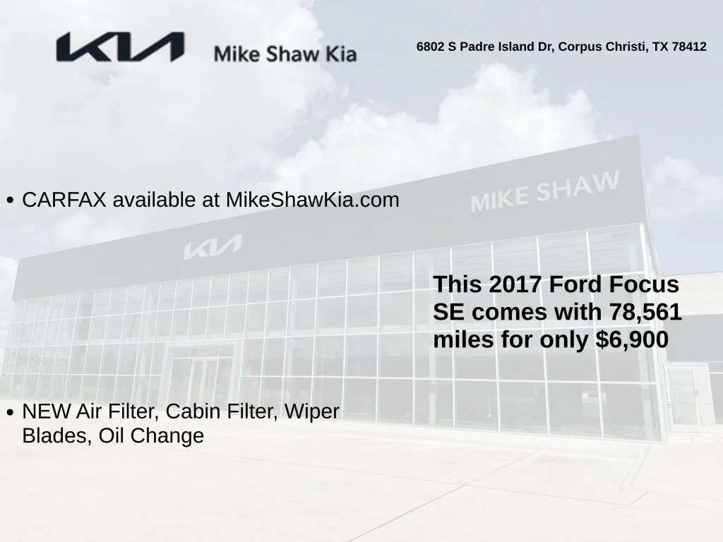 Used 2017 Silver Ford SE image 3