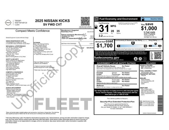 Used 2025 Gray Nissan SV image 8