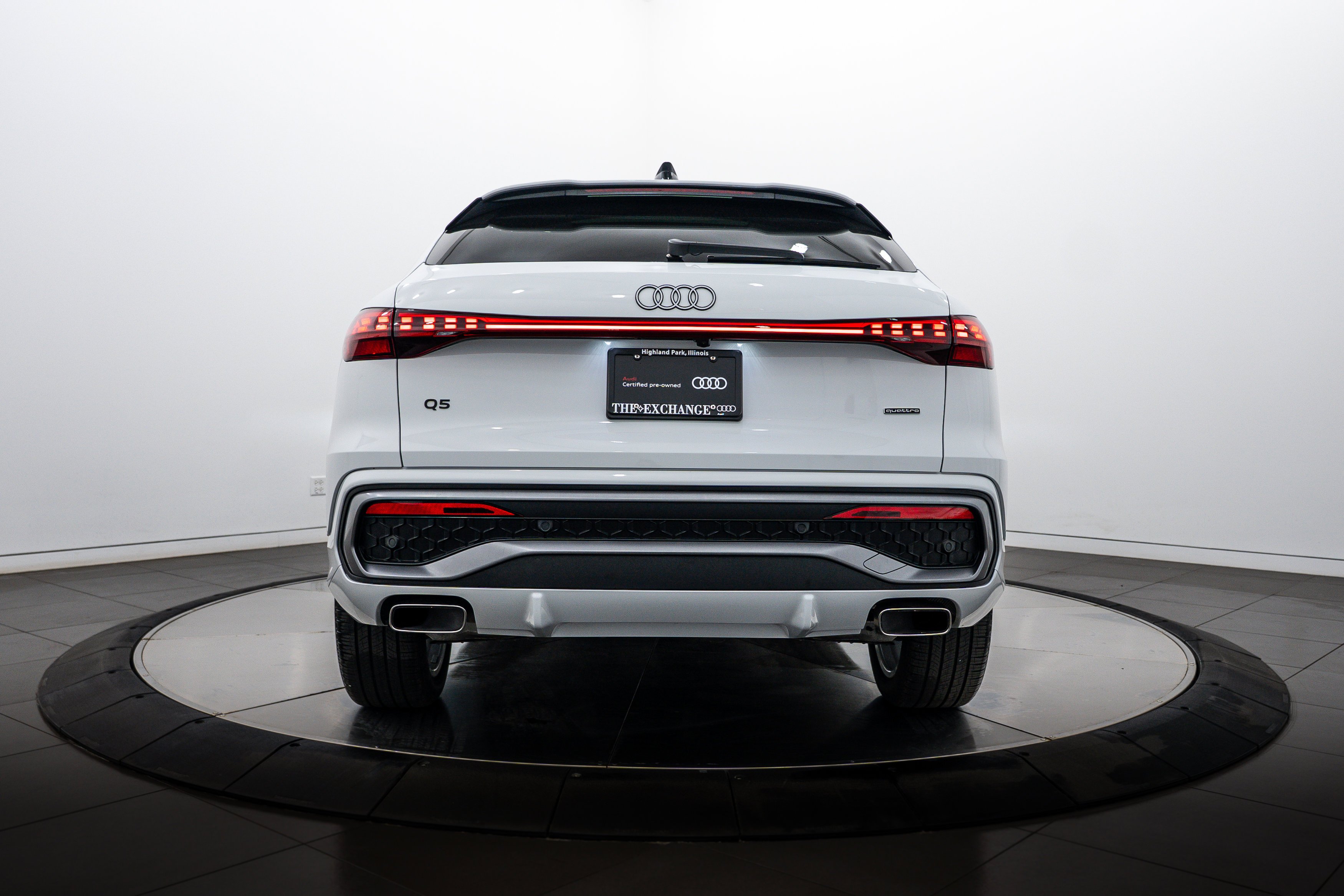 Certified Used 2025 Glacier White Metallic Audi Premium Plus image 20