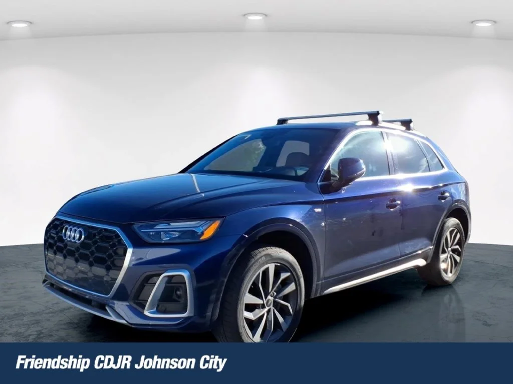 Used 2022 Blue Audi 45 S line Premium image 1
