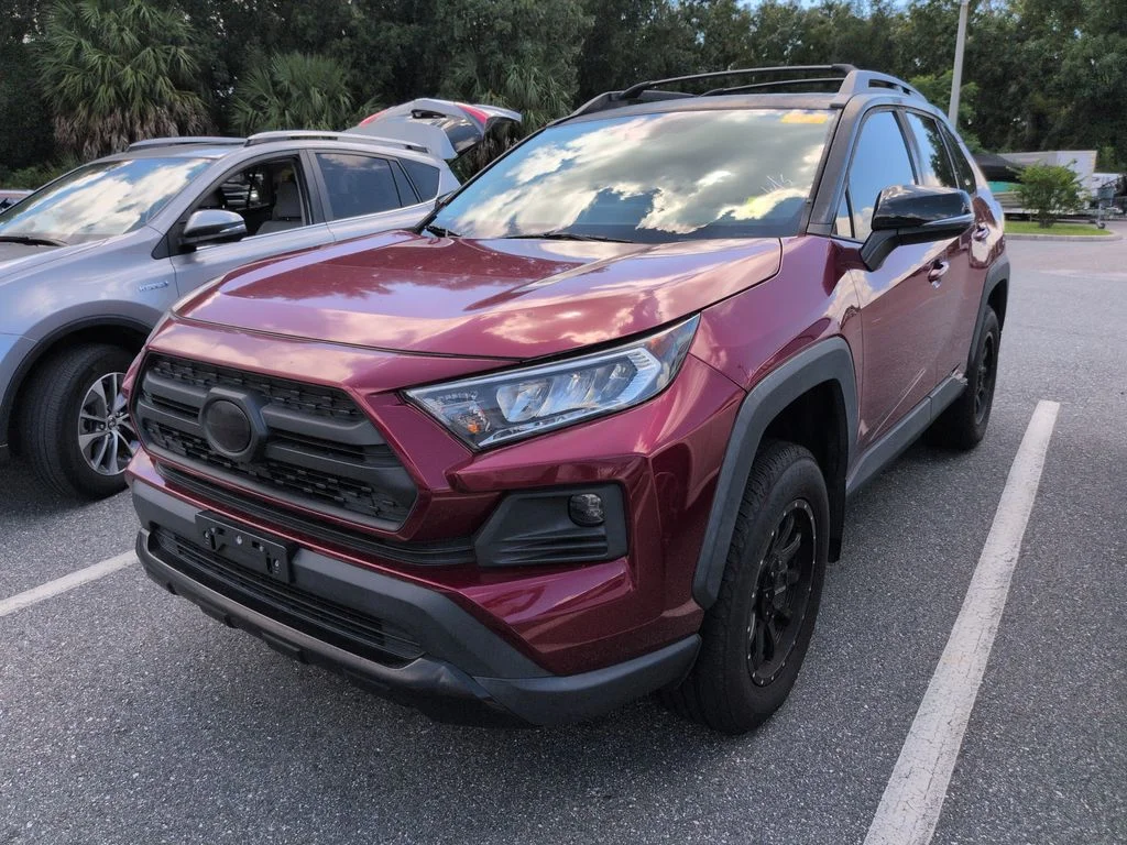 Used 2020 Red Toyota TRD Off Road image 3
